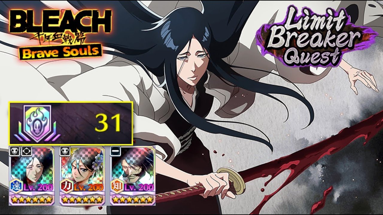LIMIT BREAKER QUEST STAGE 31 RECORD! UNOHANA 5/5 & YHWACH 5/5! Round 9 Speedrun Bleach: Brave Souls!