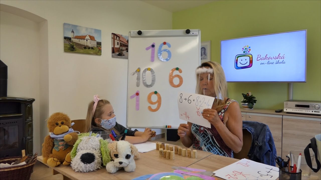 1. TŘÍDA | 10. - MAT: Počítáme s přechodem přes deset