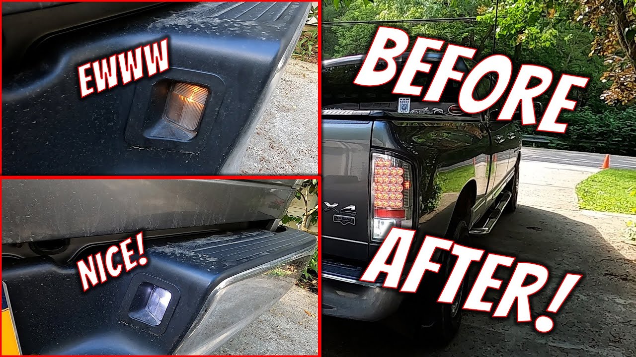 Converting a RAM to all LED's - the last 2 bulbs.  WAY overdue.  Why did I wait so long??