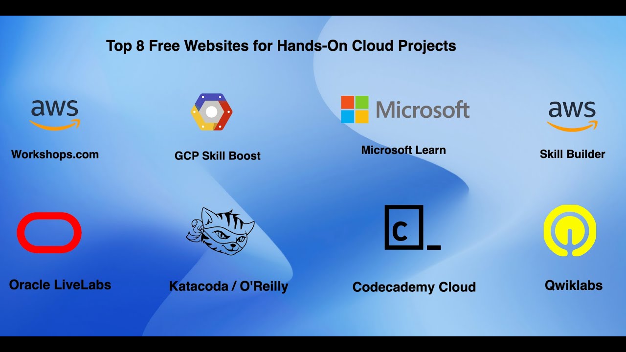 Learn Cloud by Doing! 🧪 8 FREE Hands-On Cloud Platforms + 3 Fun Projects (AWS, Azure, GCP, OCI)