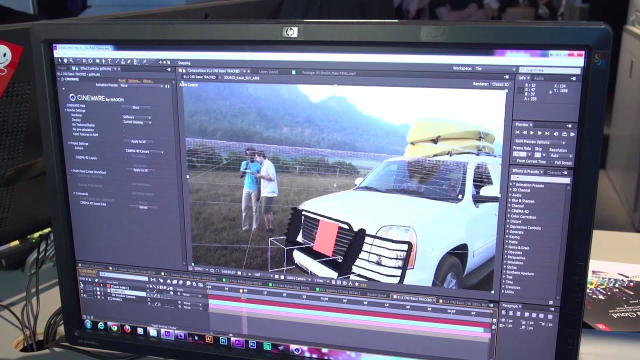 NAB 2013: Adobe After Effects Creative Cloud CC (CS6.5/CS7) Cinema 4D Lite