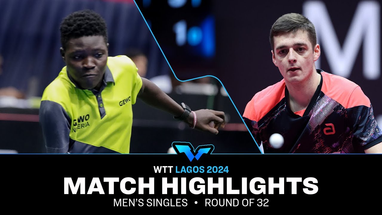 Matthew Kuti vs Thibault Poret | MS R32 | WTT Contender Lagos 2024