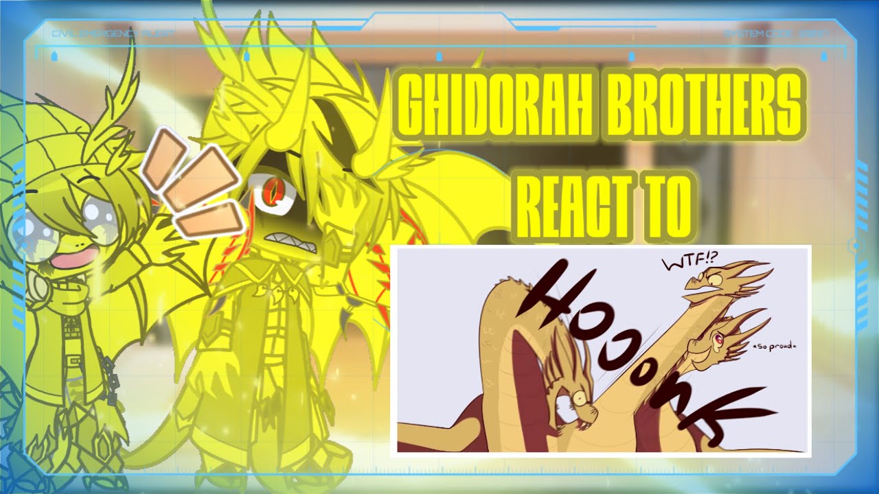 Ghidorah Brothers react to Kevin’s New Toy! (read desc) 🐉