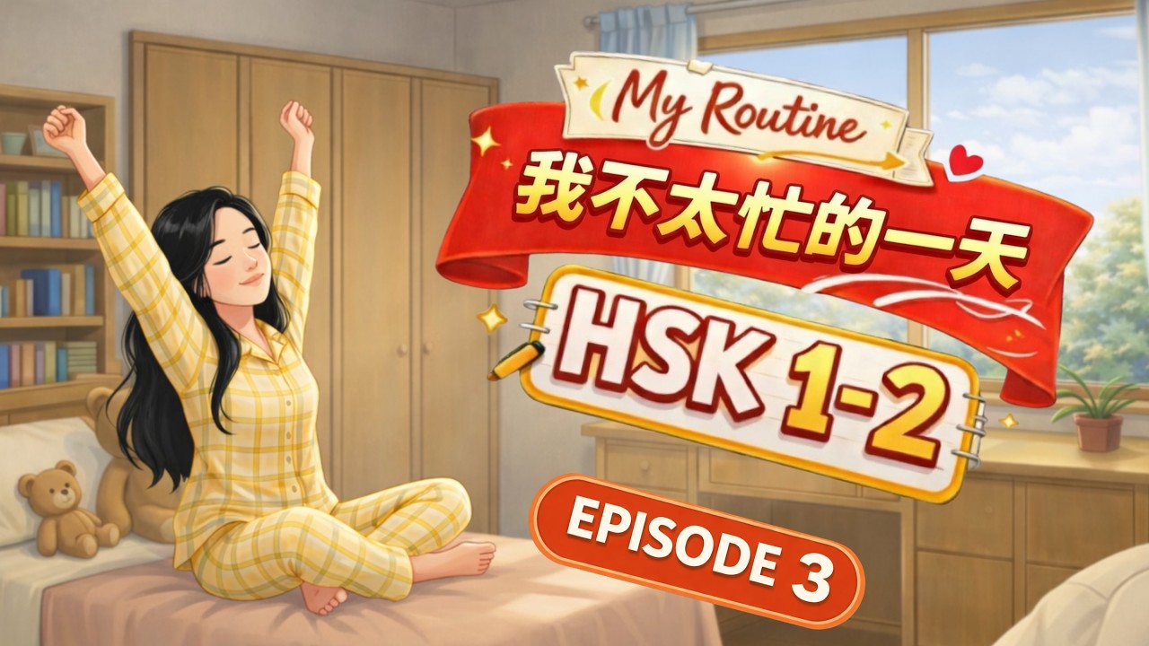 A Light Day in Zhang Ruoning’s Life | Slow Mandarin Listening Practice
