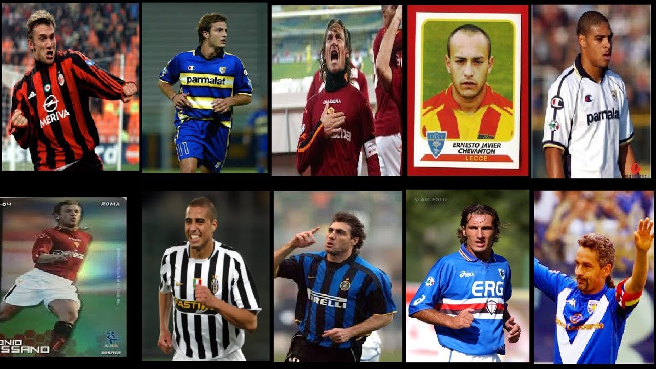 Italian Serie A Top 10 Goalscorers: 2003-2004
