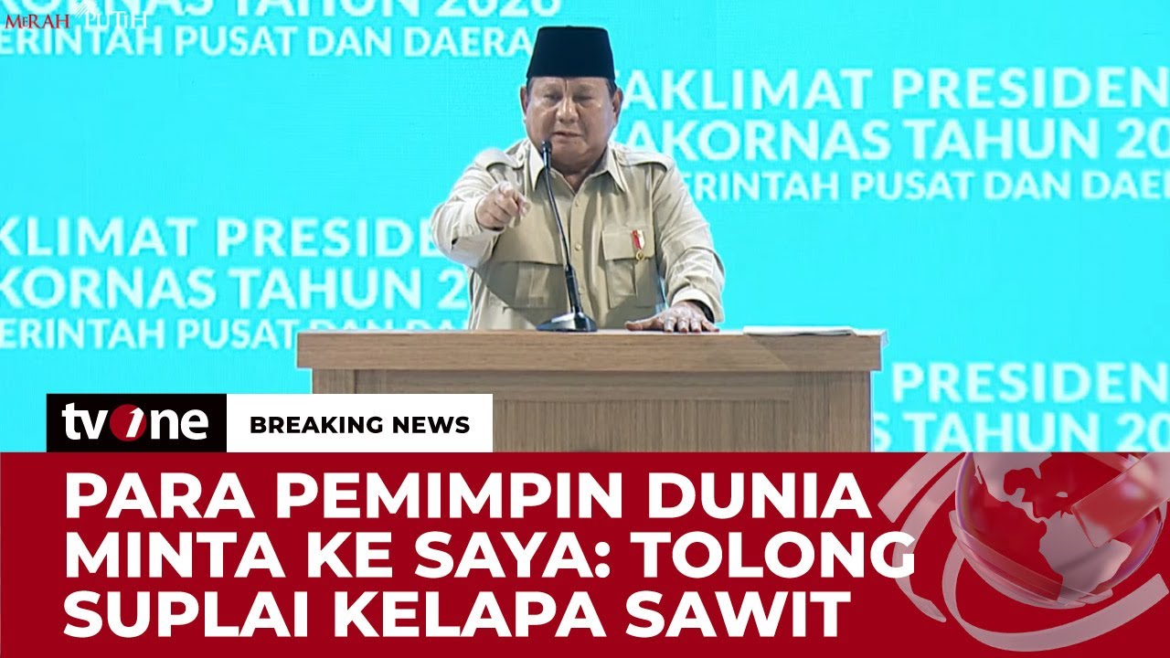 Presiden Prabowo Sebut Sawit Miracle Crop: Tapi Ada Kelompok Nyiyir | Breaking News