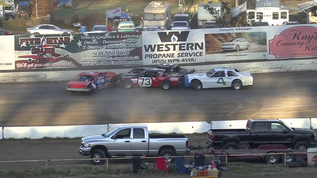 Santa Maria Speedway HEATS 9-1-13
