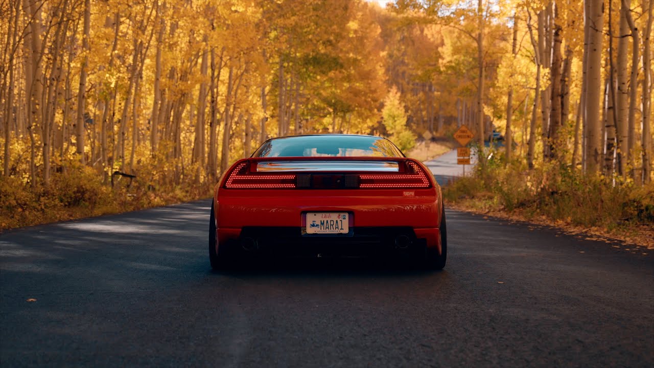 Autumn Mountain Run | ACURA NSX 4K