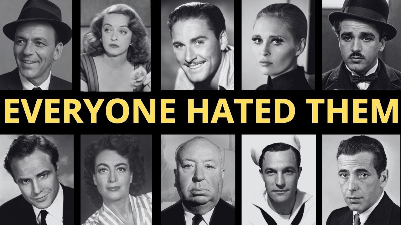 THEY THOUGHT THEY WERE GODS: 10 Most Arrogant & Cruel Actors of Classic Hollywood!