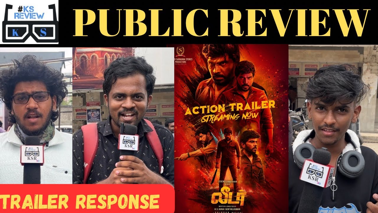 Leader Trailer Response | Legend Saravanan | R.S Durai Sendhil Kumar