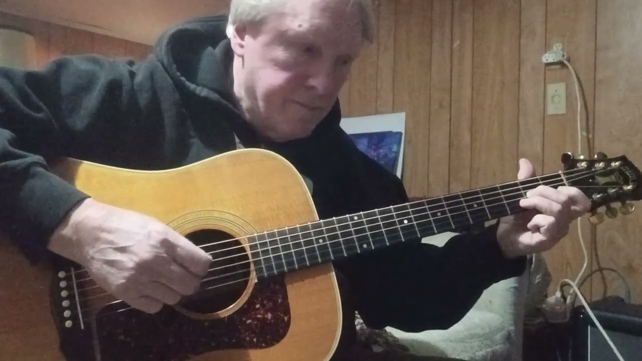 Dm7 Suave. My Original from 1970's-ish.  Just acoustic part. I'm playing my 1994 Guild D50.