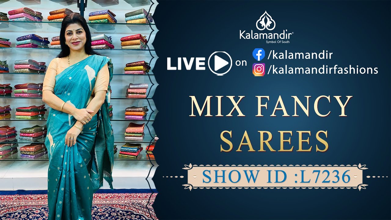 Mix Fancy Sarees - Special Price | WhatsApp Number 9852 9852 99 | Kalamandir Sarees LIVE