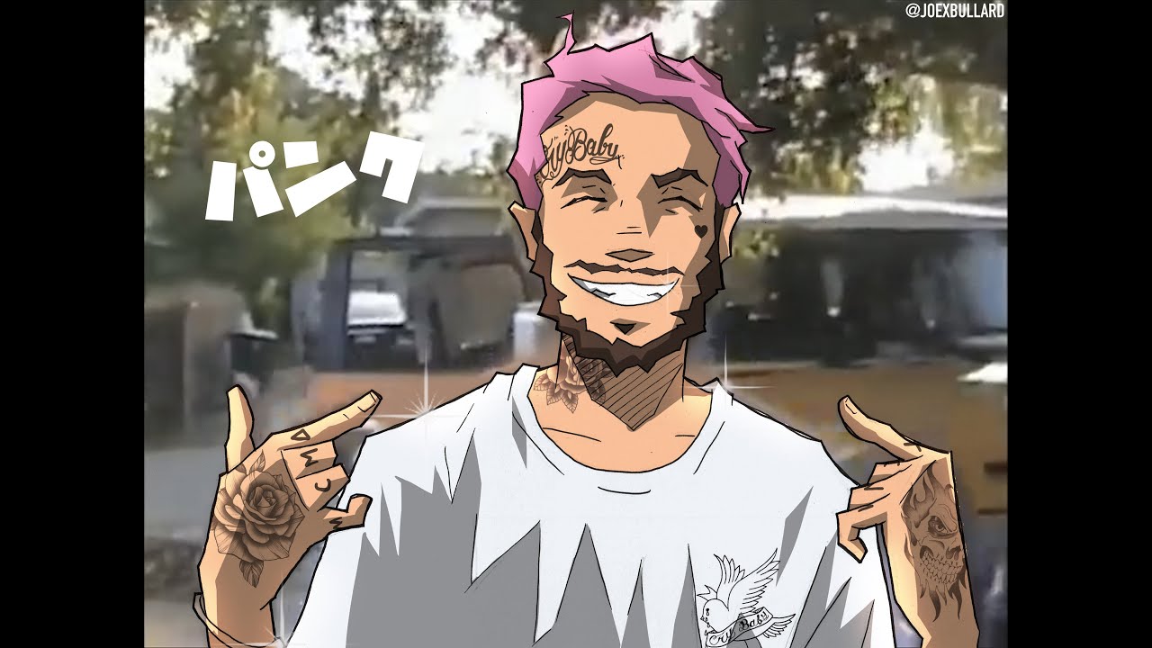 ☆LiL PEEP☆ x LiL Tracy x NIRVANA - White Tee (Mashup)