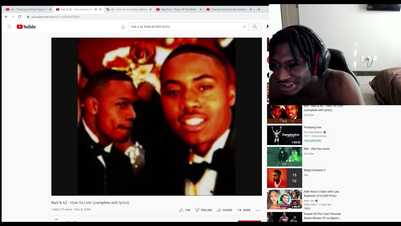 Nas x Az - How Ya Livin & The Essence  REACTION ❗️❗️❗️