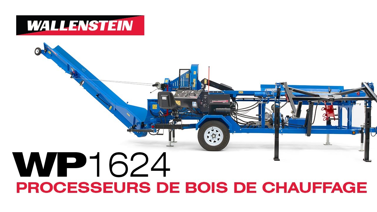 Wallenstein WP1624 Processeurs De Bois De Chauffage