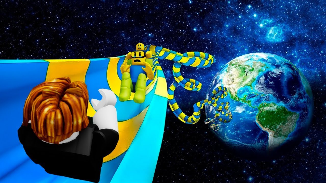 EL PRIMO TOCINO Y JEHX SUBEN AL TOBOGAN MAS ALTO DEL MUNDO en Roblox