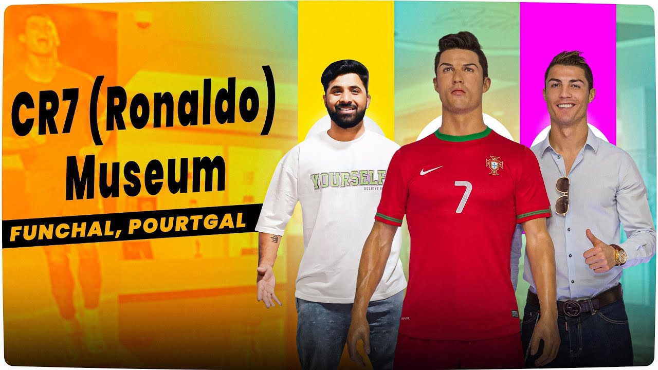 CR7 Museum (Cristiano Ronaldo Museum) Museum in Funchal, Portugal 🇵🇹 Hindi Vlog !Hanjivijay! 2024