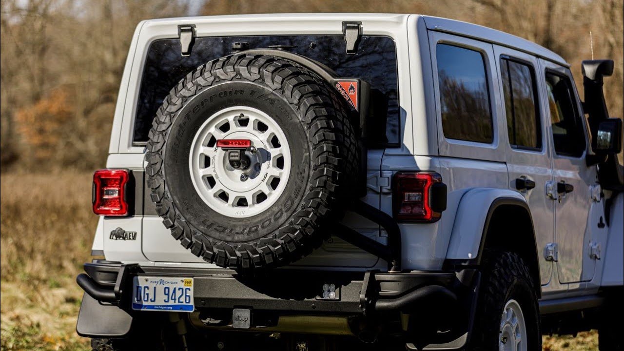 Быстро и просто: регулировка держателя шин AEV JL Wrangler
