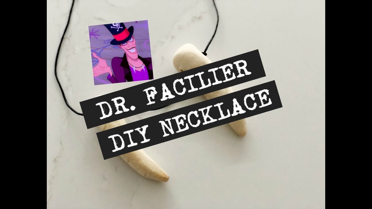 Dr  Facilier Crocodile Teeth Necklace