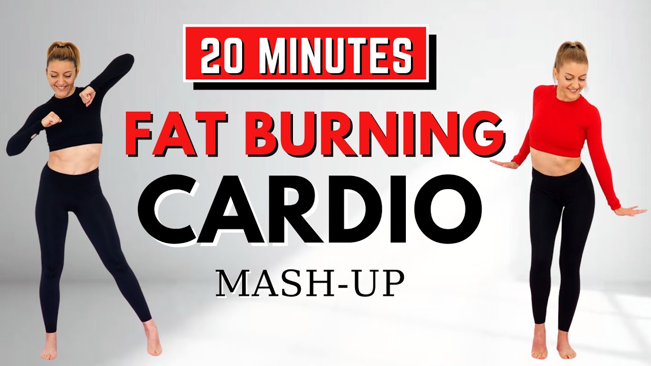 🔥20 Min FAT BURNING CARDIO for WEIGHT LOSS🔥KNEE FRIENDLY🔥NO SQUATS/LUNGES🔥NO JUMPING🔥NO REPEATS🔥