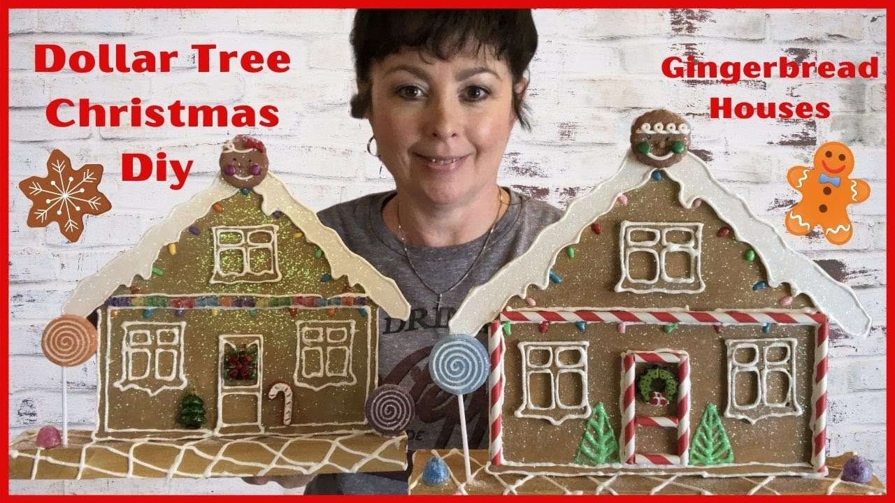 High End Dollar Tree Christmas Diy | Episode 2 Gingerbread Houses | So Adorable!