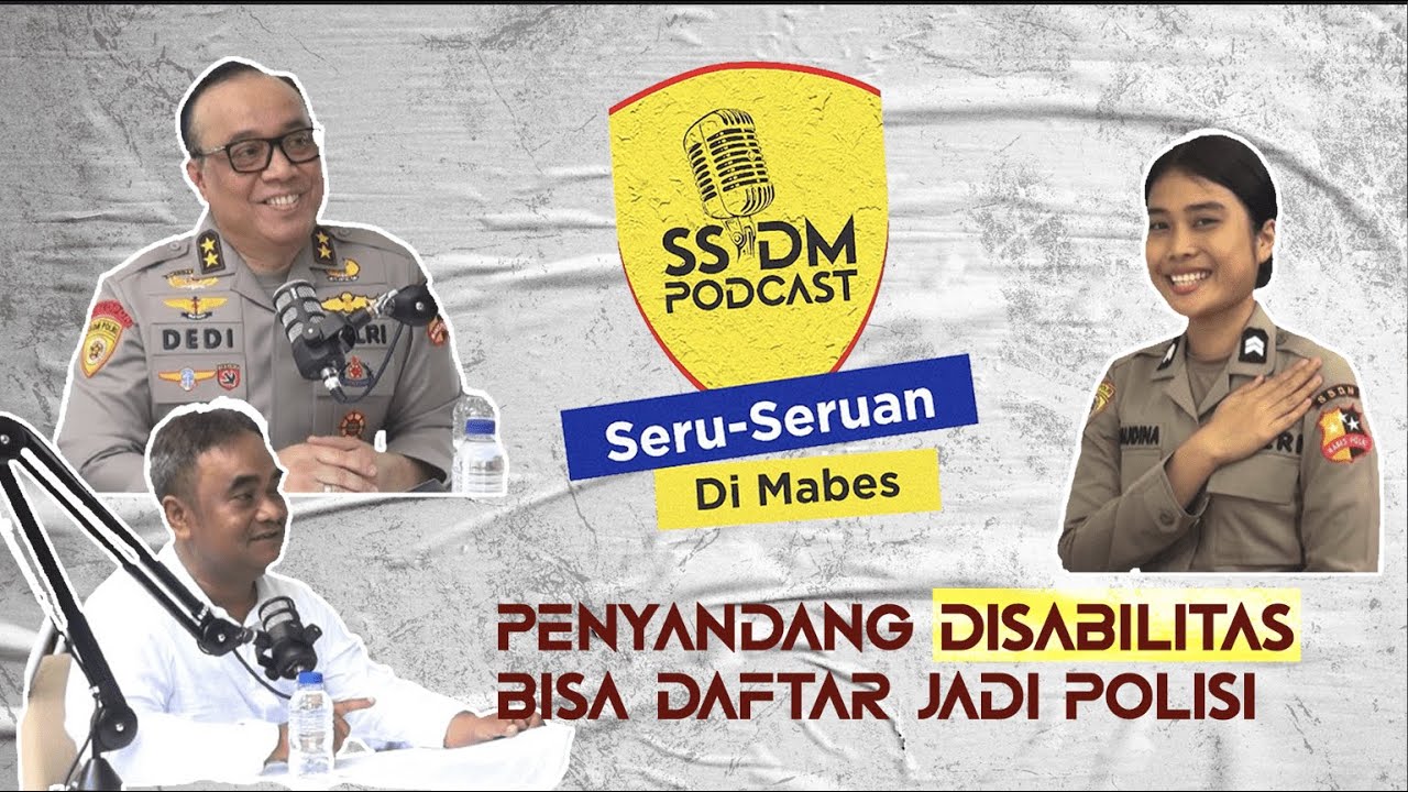 BANGGA! PENYANDANG DISABILITAS INDONESIA BISA JADI POLISI. PERTAMA DI ASIA 🔥🔥🔥