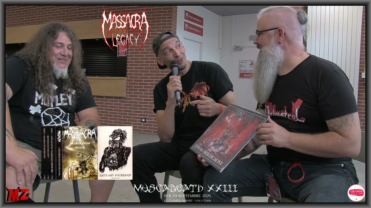 METAL ZONE OR - L'interview de MASSACRA LEGACY au Muscadeath XXIII à VALLET (44) - 20/09/2025