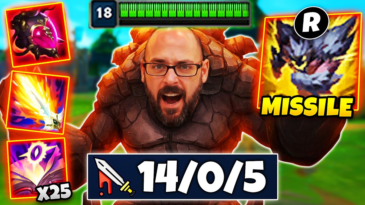 MALPHITE, BUT I'M A NUCLEAR MISSILE THAT ONE SHOTS YOUR TEAM! (PERFECT GAME)