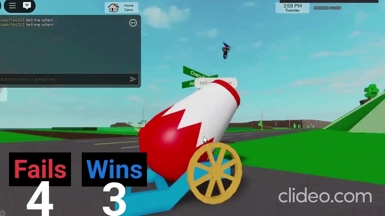 Brookhaven Cannon Trickshots
