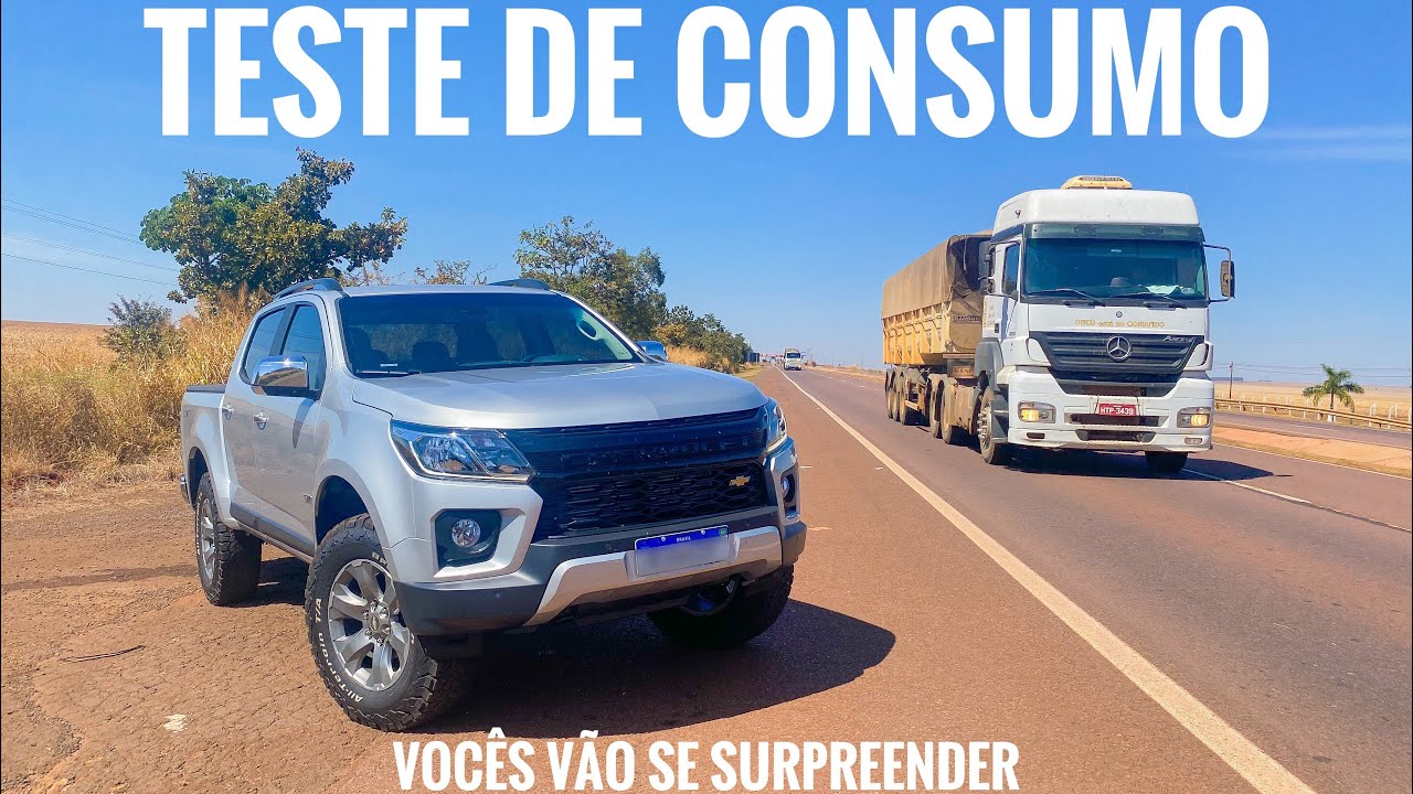 CHEVROLET S10 2022 CONSUMO NA RODOVIA / É ECONÔMICA MESMO?