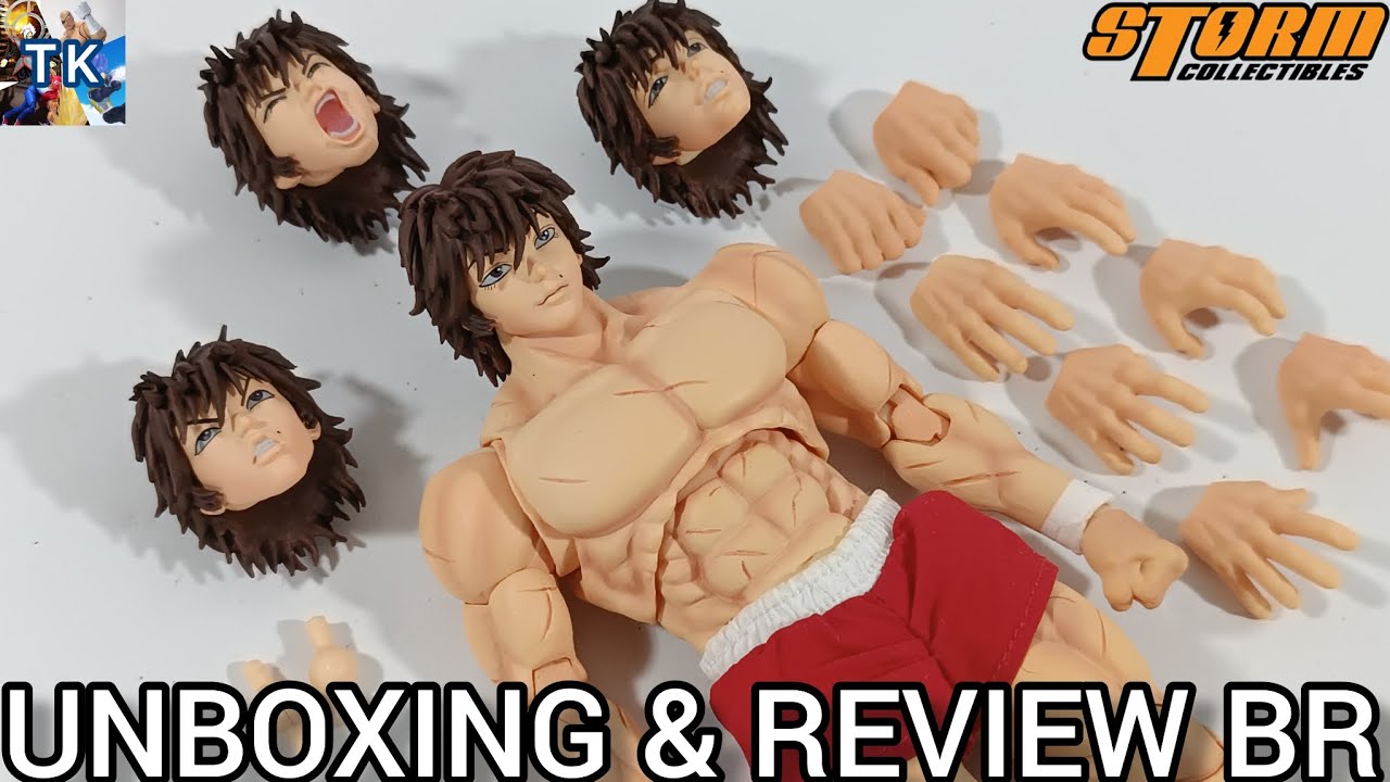 Storm Collectibles BAKI HANMA BAKI SON OF OGRE Action Figure Review BR!!