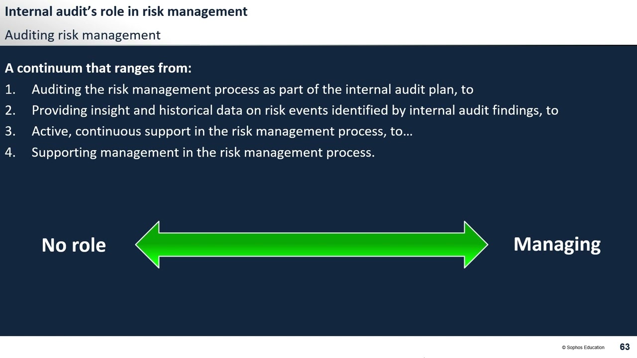 CRMA - Internal Audit's Role in Risk Management