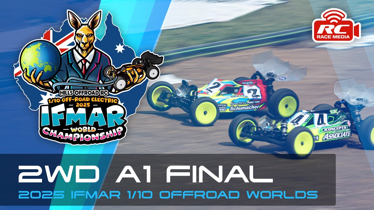 Финал 2WD A1 | Чемпионат мира по внедорожным гонкам IFMAR 1/10 2025 (Сидней, Австралия)