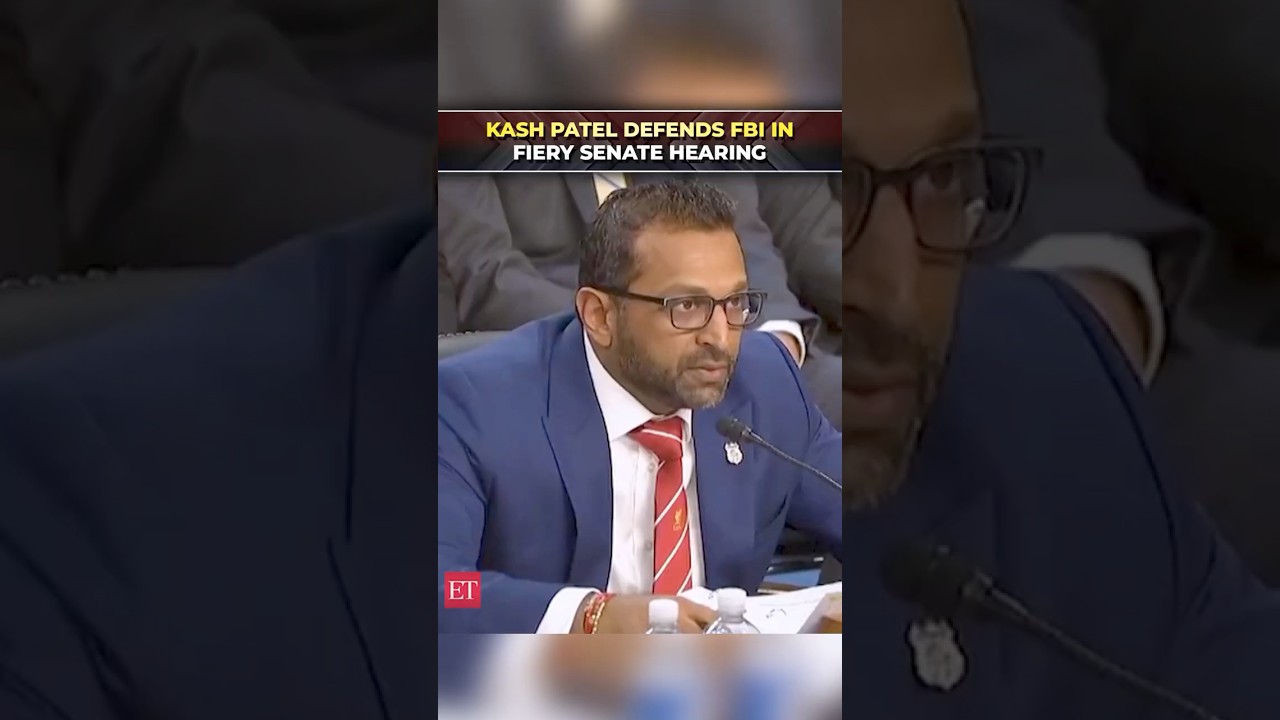 Kash Patel denies Democrats allegations of politicising FBI says law enforcement priorities
