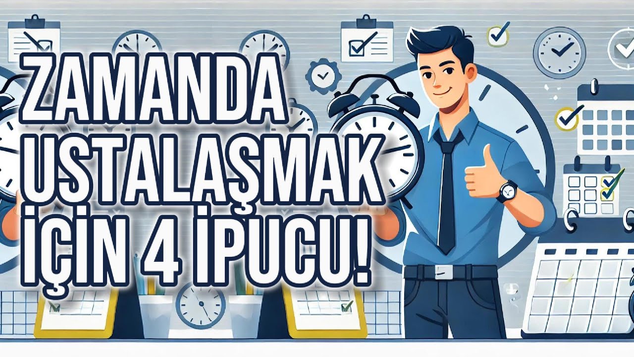 5 Dakikalık Zaman Yönetimi Değişikliği Hayatınızı Değiştirecek!