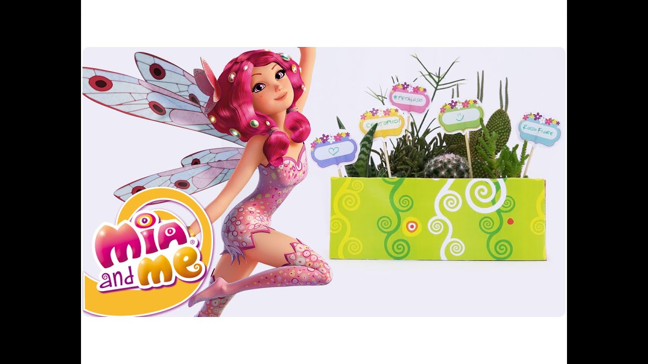 Mia and me - Arts&Crafts: Targhette floreali!