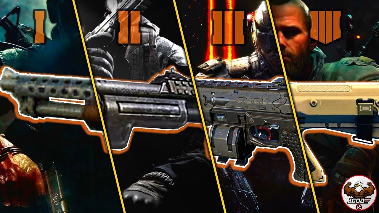 Evolution of Shotguns from the CoD Black Ops Series | (BO1-BO4)
