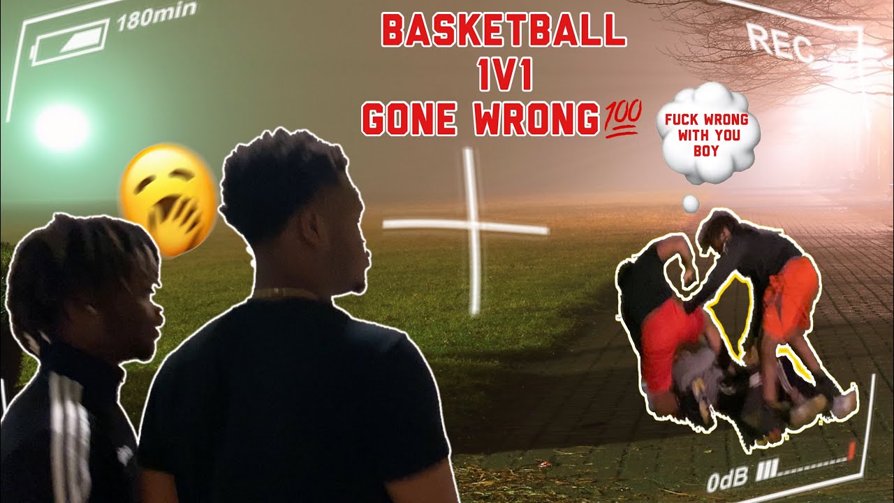 Basketball 1v1 $100 bet gone wrong (we fought) |College Edition|