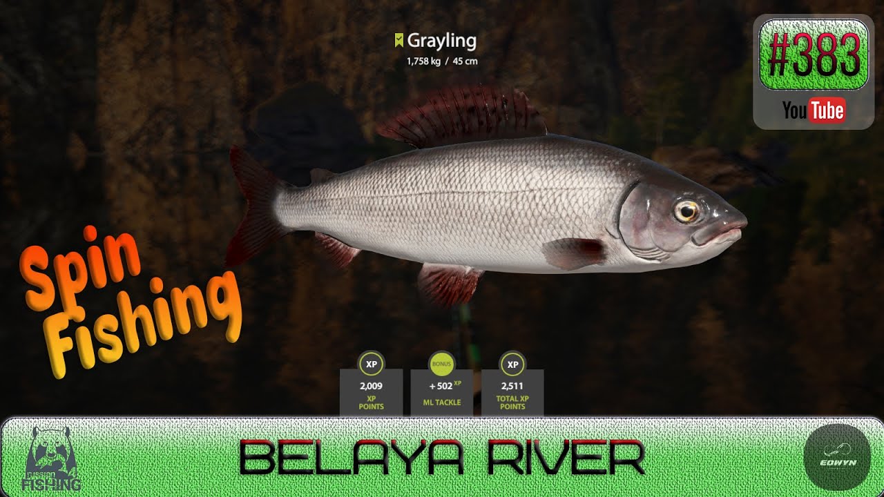 Russian Fishing 4 - Belaya River - Spin Fishing - #383