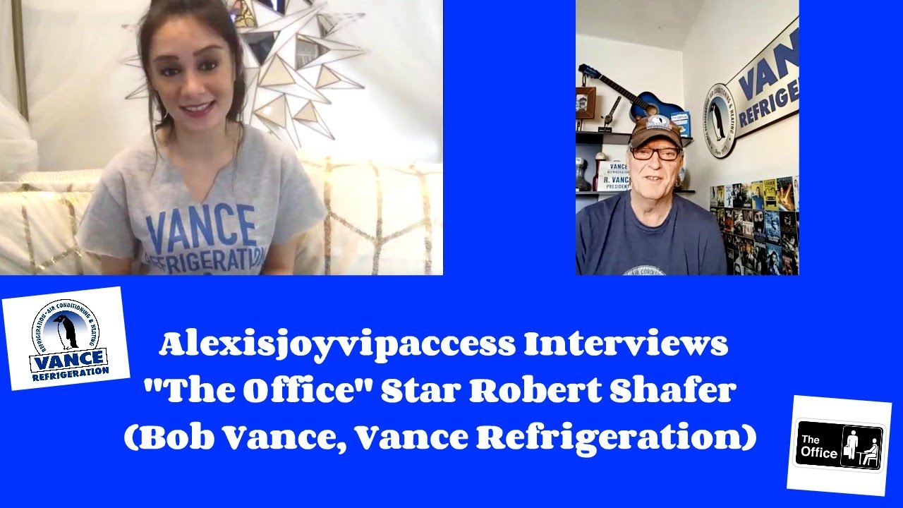The Office Star Robert Shafer (Bob Vance, Vance Refrigeration) Interview With Alexisjoyvipaccess