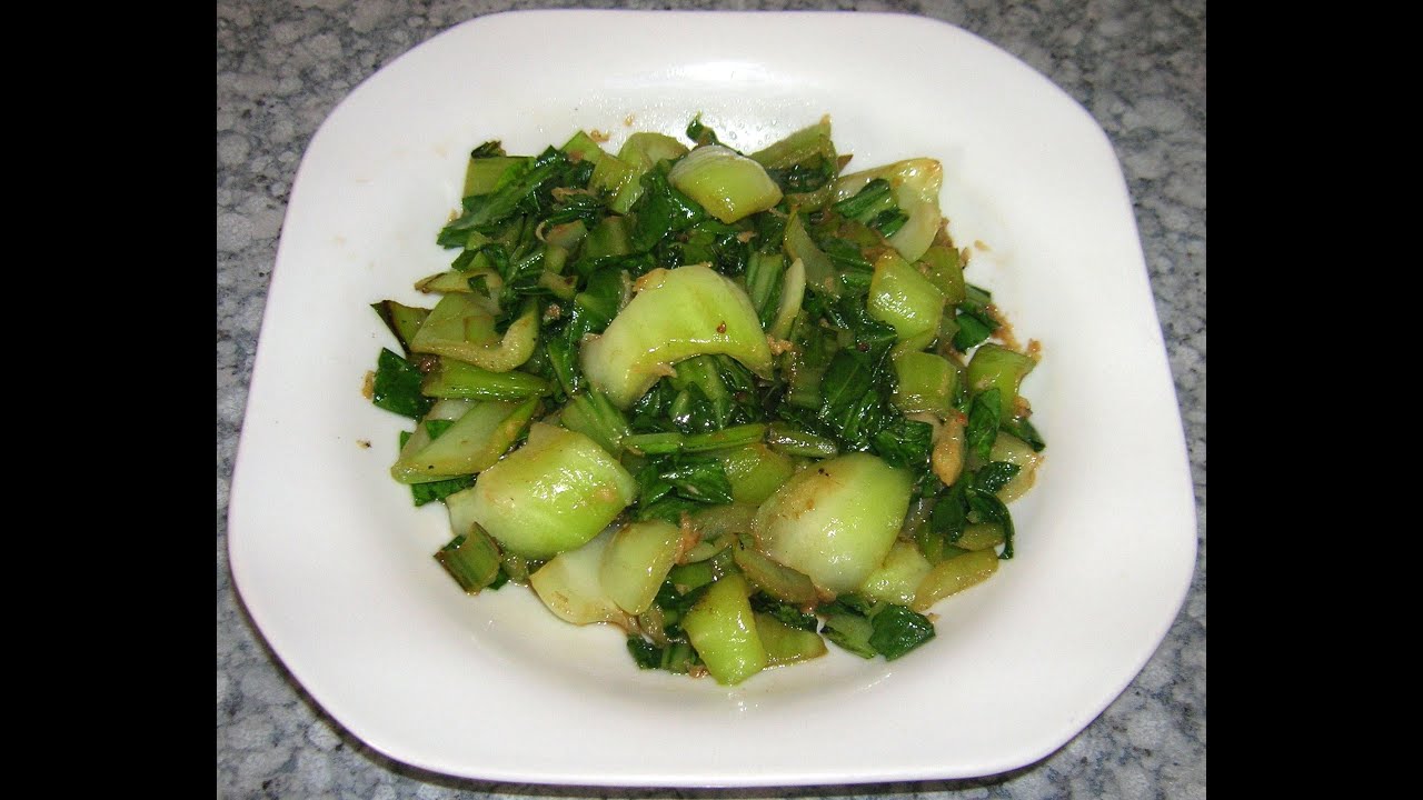 Bok Choy Salteado