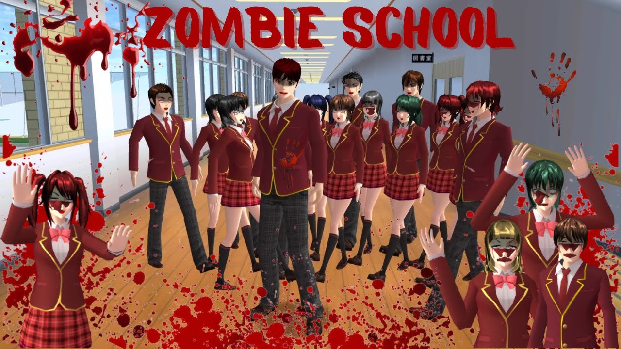 ZOMBIE SCHOOL - SHORT FILM || SAKURA SCHOOL SIMULATOR