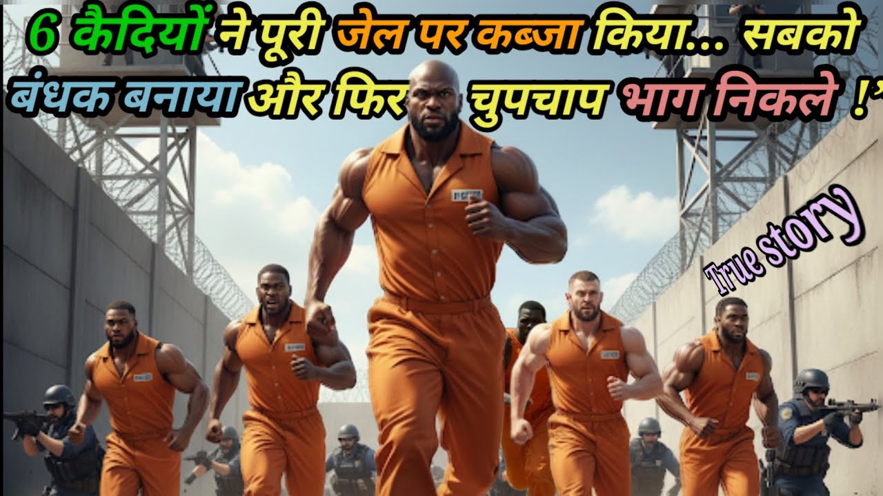 “6 कैदियों ने जेल में किया कब्जा… गार्ड बंधक… और इतिहास की सबसे खतरनाक भागने की कहानी”