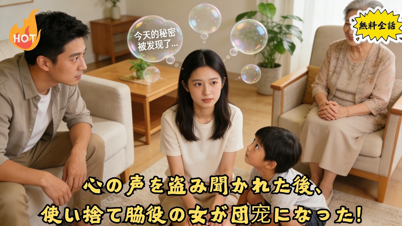 日本語吹き替え：心の声を盗み聞かれた後、使い捨て脇役の女が団宠になった！#ミニドラマの楽園#ショートドラマ#短編ドラマ#ドラマ#ミニドラマ#かわいい子#かわいい赤ちゃん#日本語吹き替え