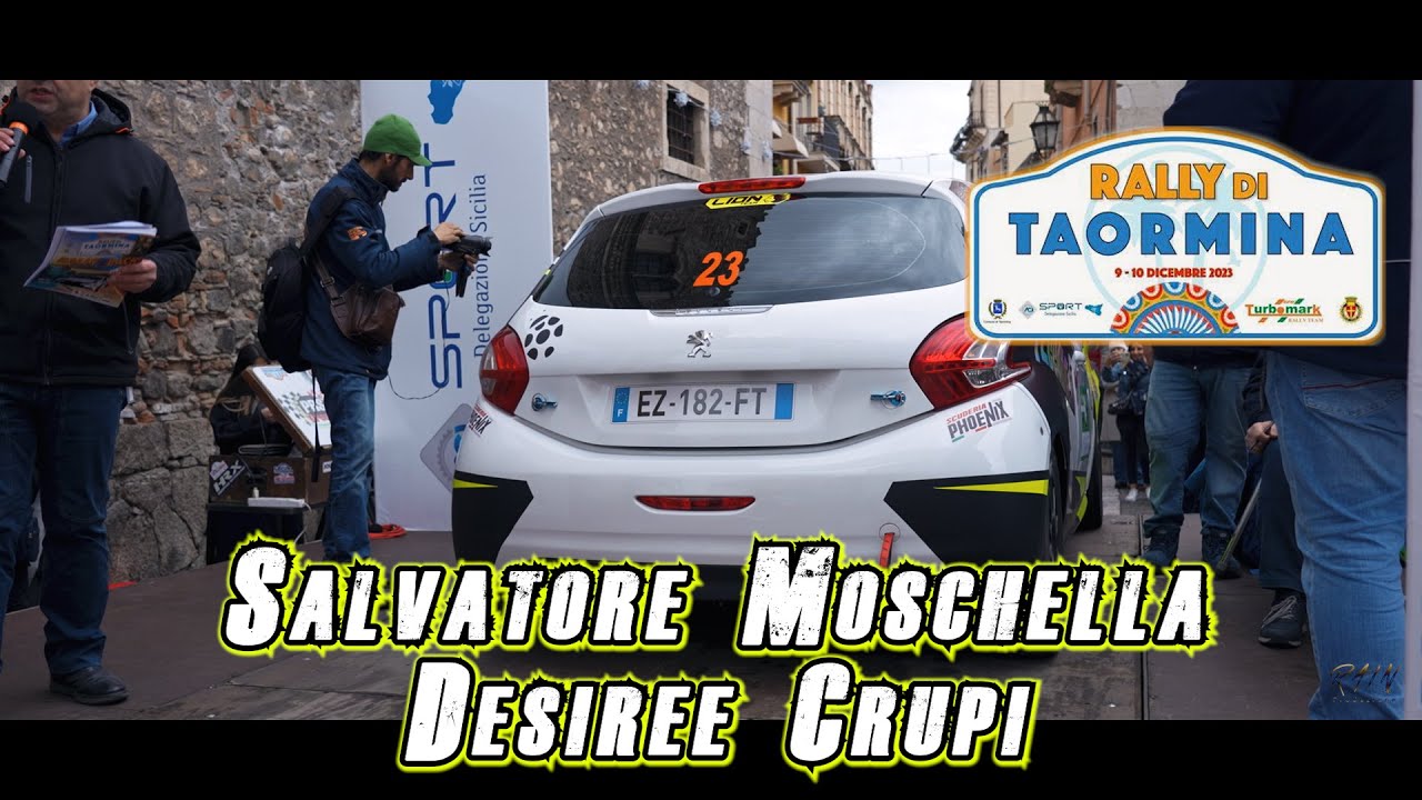 Rally di Taormina 2023 - Salvatore Moschella/Desiree Crupi (Peugeot 208)
