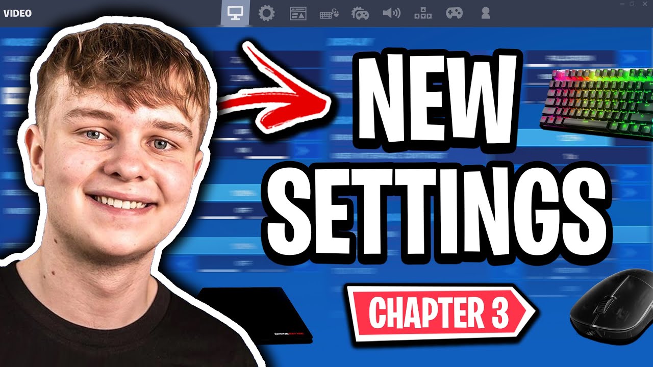 Benjyfishy's Fortnite Chapter 3 Settings, Keybinds & Setup! ⚙ (Chapter 3)