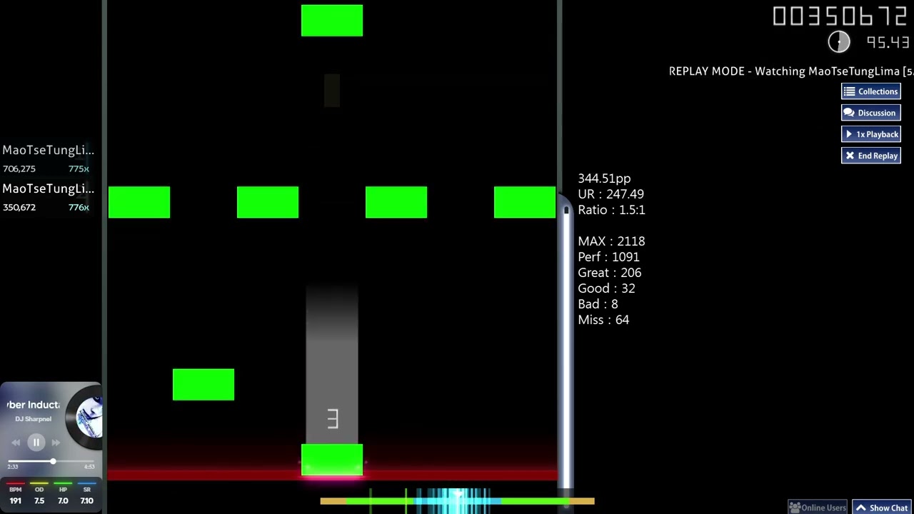 darkoosu | DJ SHARPNEL - CYBER INDUCTANCE [7K SAMTHER] 93.09%