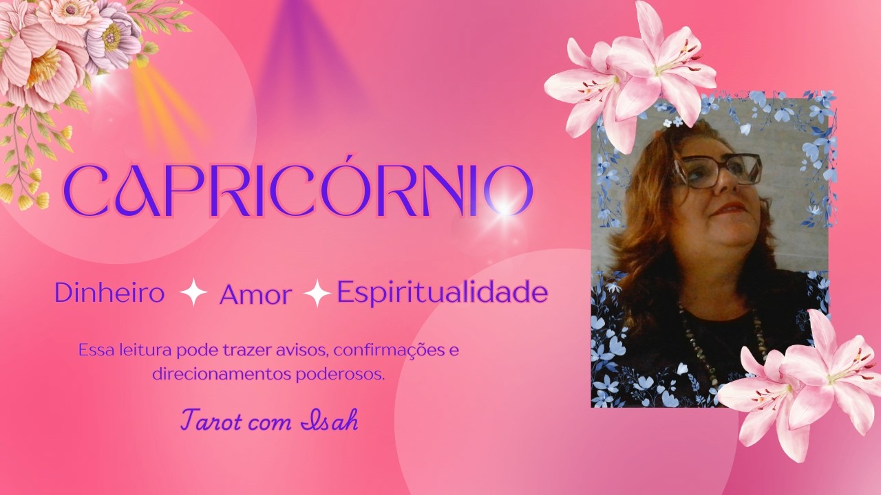 CAPRICÓRNIO: algo muito forte está prestes a acontecer com você ⚠️ tarot revelou