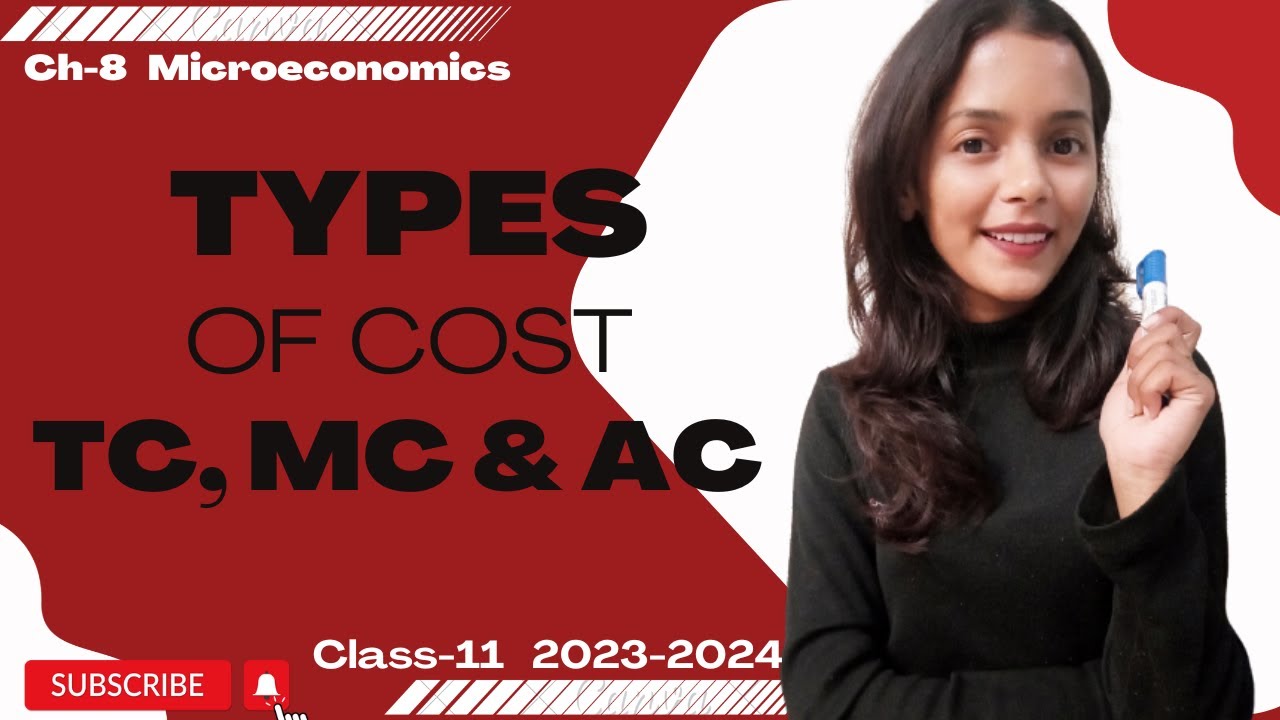 Class-11 | Microeconomics | Ch-8 | Concepts of Cost | L-2 | CBSE |Study Pro