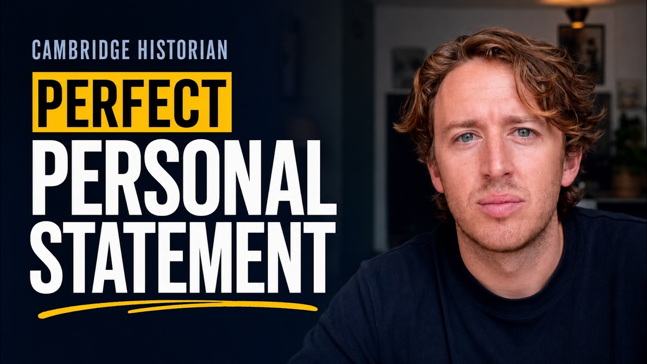Cambridge Historian Explains How to Write the Perfect Personal Statement
